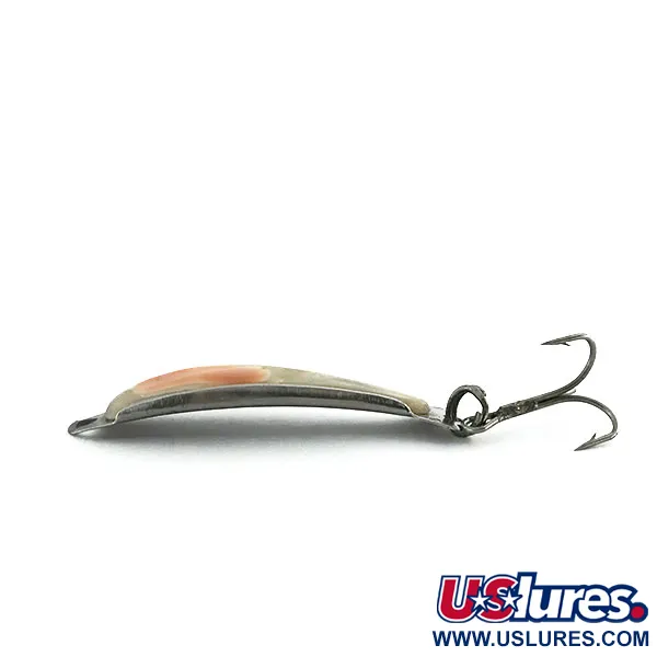 Salm The Killer Red Abalone Pearl Minnow Cuiller, Argent/Perle, 4g, #9328