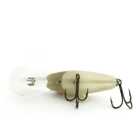 Norman Deep Runner Crankbait, White Pearl, 17g, Bavette Profonde, #9333