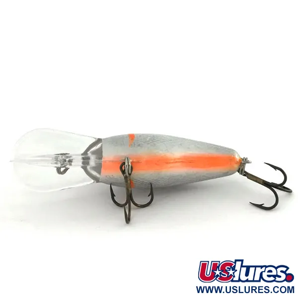 Bandit 200 Crankbait Grande Profondeur, Argent-Orange, 8,5g, #9351