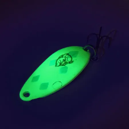 Eppinger Dardevle Devle Dog 5200 Cuillère, Nickel/Chartreuse, 7g, #9384