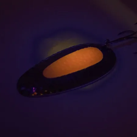 Nebco Pixee UV Ondulante, Nickel martelé/Rose, 24g, Insert UV, #9460