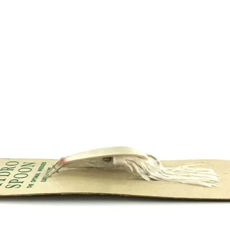 Hydro Lures Weedless Hydro Spoon, Blanc / Noir, 14g, Anti-herbe, #9466