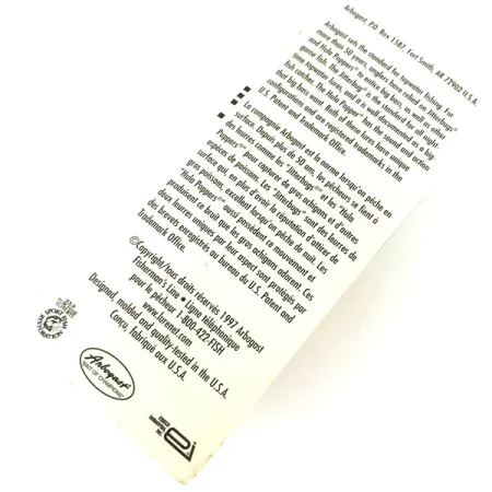 Fred Arbogast Hula Popper Leurre de surface, Jaune, 8g, Jupe Hula, #9472