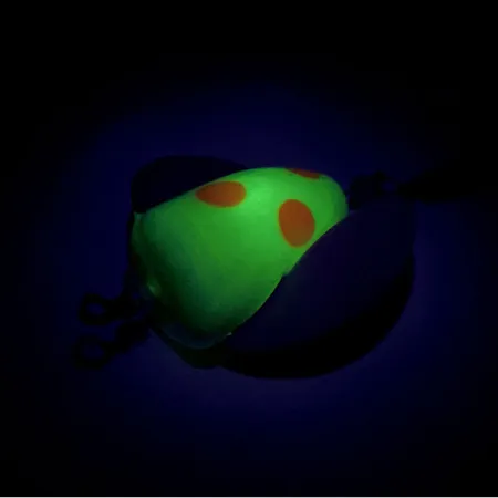 Leurre Shur Strike Spin-n-Glo UV, Jaune / Rouge, 8g, UV-réactif, #9477