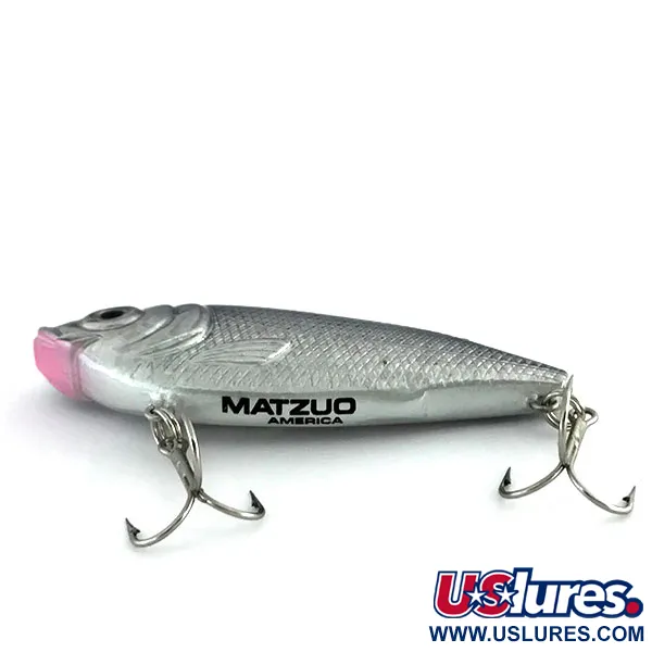 Matzuo Lipless Vibration, Argent Arc-en-Ciel, 14g, Rattle, #9487