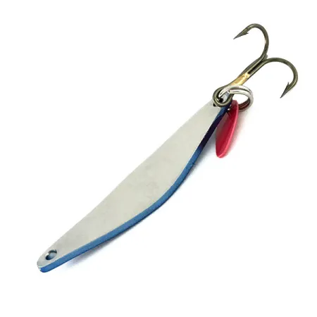 Bay de Noc Do-Jigger Cuillère, Nickel / Bleu, 5g, Ailette, #9491