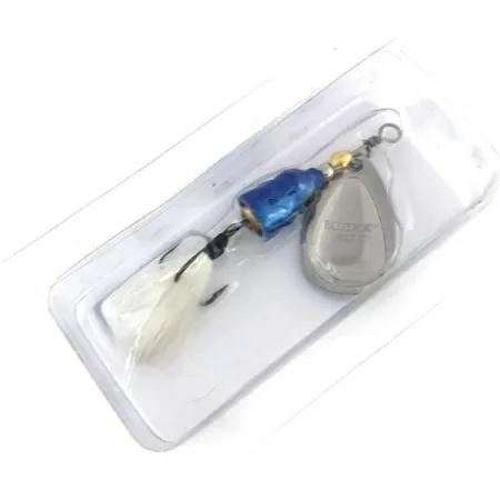 Blue Fox Vibrax Shallow Cuiller, Rainbow Blue, 8g, Peu Profond, #9497