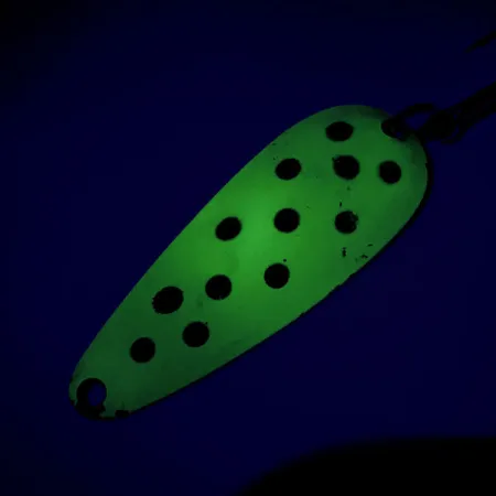 Blue Fox Aqua Spoon Cuiller, Chartreuse/Noir/Bronze, 9g, USA, #9525