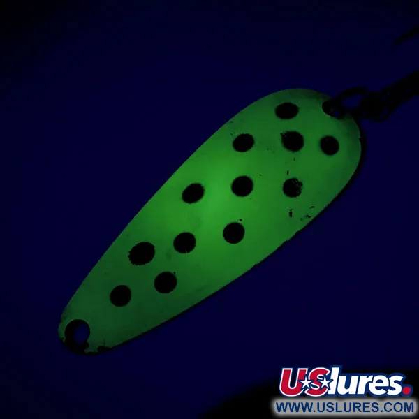 Blue Fox Aqua Spoon Cuiller, Chartreuse/Noir/Bronze, 9g, USA, #9525