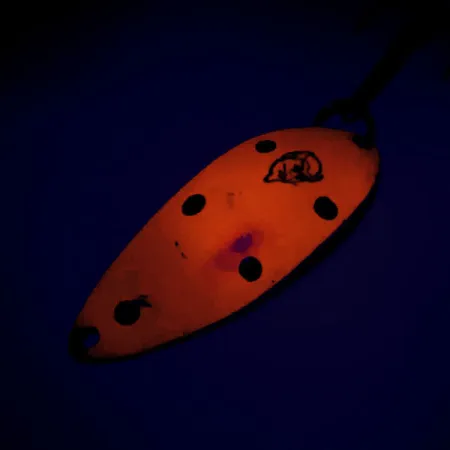 Dardevle Devle Dog 7700 Cuillère, Rouge/Noir/Nickel, 14g, UV, #9532