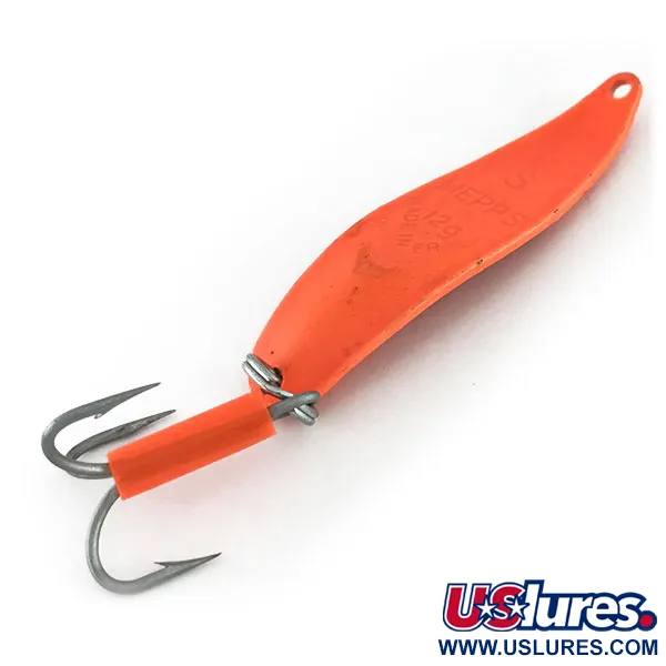 Mepps Syclops 1 Cuillère, Orange Fluorescent / Noir, 12g, #9536