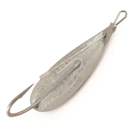 Cuiller Weedless Johnson Silver Minnow, Rouge/Blanc/Argent, 9g, #9542