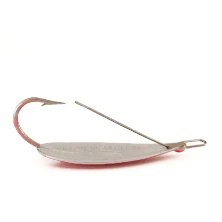 Cuiller Weedless Johnson Silver Minnow, Rouge/Blanc/Argent, 9g, #9542