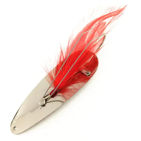 Eppinger Weedless Dardevle Cuillère, Argent martelé, 28g, #9543