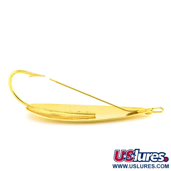 Weedless Johnson Silver Minnow Cuillère, Or, 31g, Anti-herbe, #9554