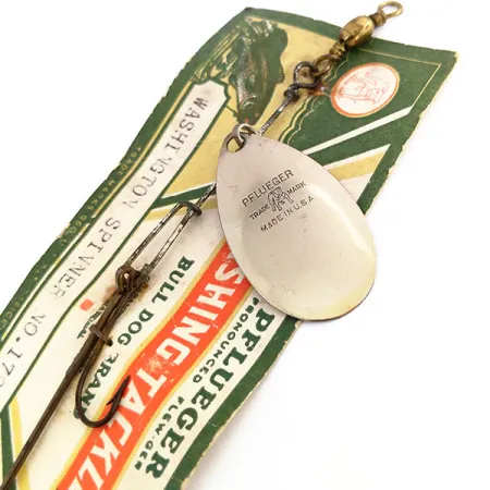 Pflueger Washington Spinner №1792 Cuiller, Nickel, 4g, Bull Dog, #9565