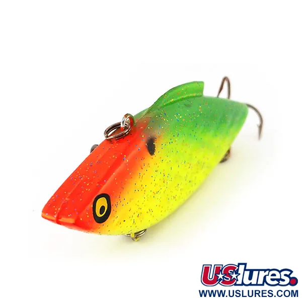 Strike King Diamond Shad UV Lipless Crankbait, Jaune, 14g, UV, #9569