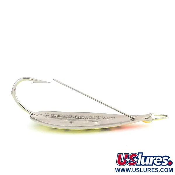 Weedless Johnson Silver Minnow UV Cuiller, Fire Tiger, 9g, UV, #9574