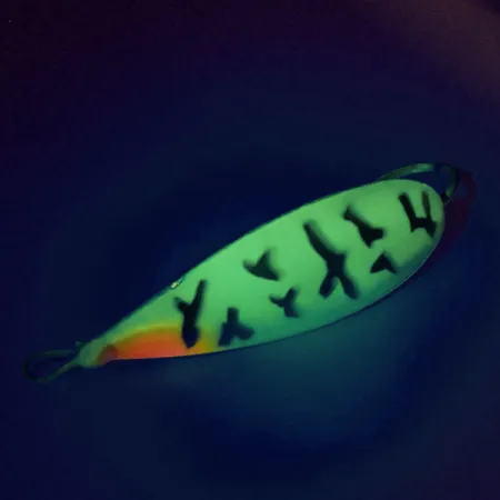 Weedless Johnson Silver Minnow UV Cuiller, Fire Tiger, 9g, UV, #9574