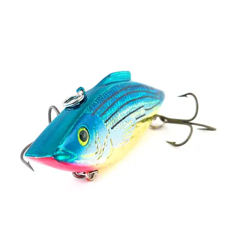 Bill Lewis Rat-L-Trap Lipless Crankbait, Bleu/Or, 14g, #9578