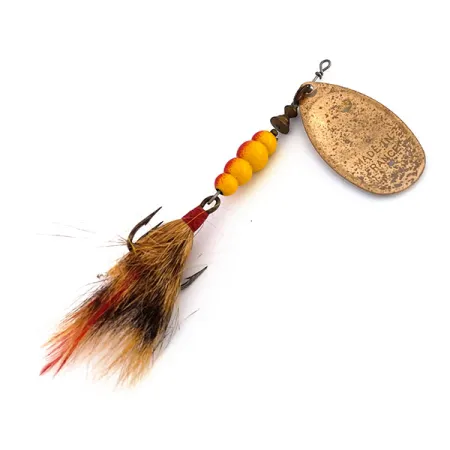 Mepps Aglia 5 Dressed Cuiller, Cuivre, 14g, Poils d'écureuil, #9590