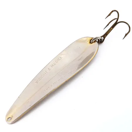 Wright & McGill Streamliner Cuillère, Nickel, 18g, Vintage, #9602