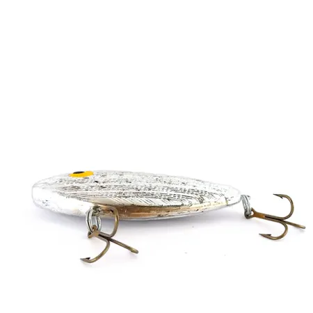 Rebel Wiggle Shad Rattlebait Coulant, Argent, 7g, Vintage, #9603