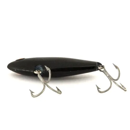 Bomber Pinfish Hard Knock Lipless Coulant, Noir, 14g, Vibration, #9608