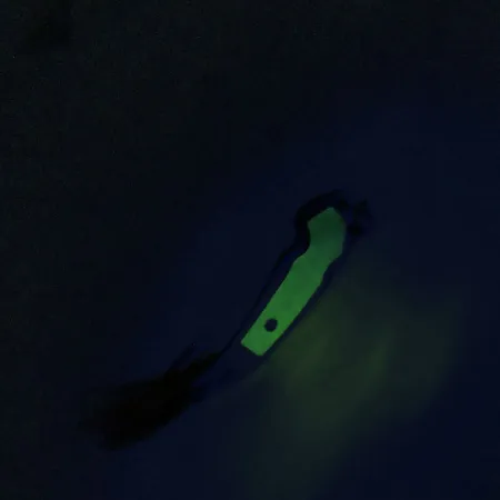 Tony Accetta Pet Spoon 13 Cuillère, Nickel/Vert, 5g, Plumes, #9609