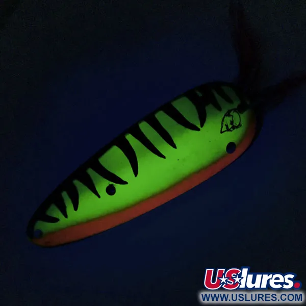 Eppinger Weedless Dardevle Cuillère, Firetiger Glow, 28g, Anti-herbe, #9611