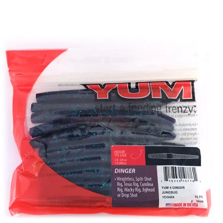 YUM Dinger leurre souple 10pcs