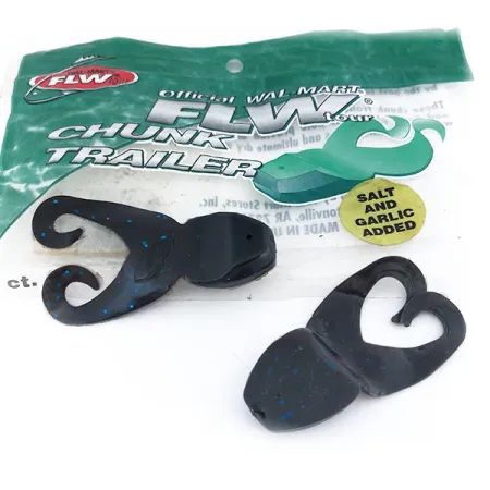 Wal Mart FLW Chunk leurres souples 2 pcs