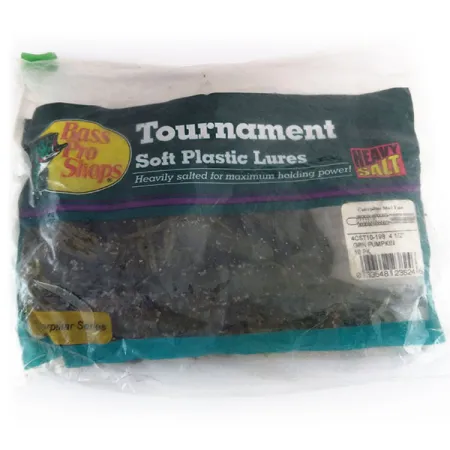 Bass Pro Shops Caterpillar Stud Tube leurre souple 8pcs