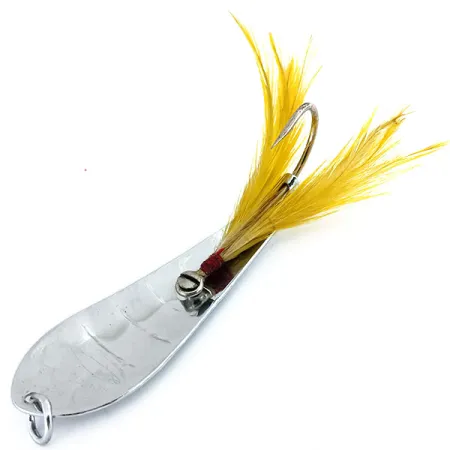 Luhr Jensen Reflecto #5 Cuillère, Nickel / Jaune, 21g, Simple, #9626