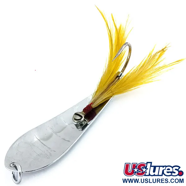 Luhr Jensen Reflecto #5 Cuillère, Nickel / Jaune, 21g, Simple, #9626