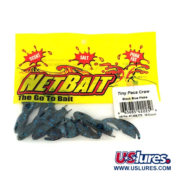 NetBait Tiny Paca Craw leurre souple 4 pcs