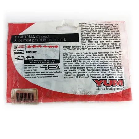 YUM Chunk leurre souple, Crawdad, 9cm, sel LPT, #9656