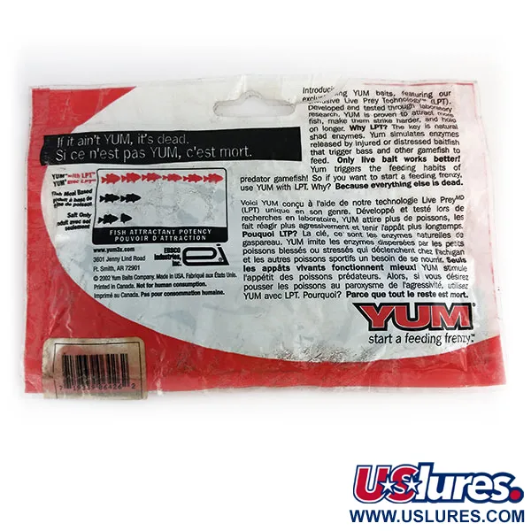 YUM Chunk leurre souple, Crawdad, 9cm, sel LPT, #9656