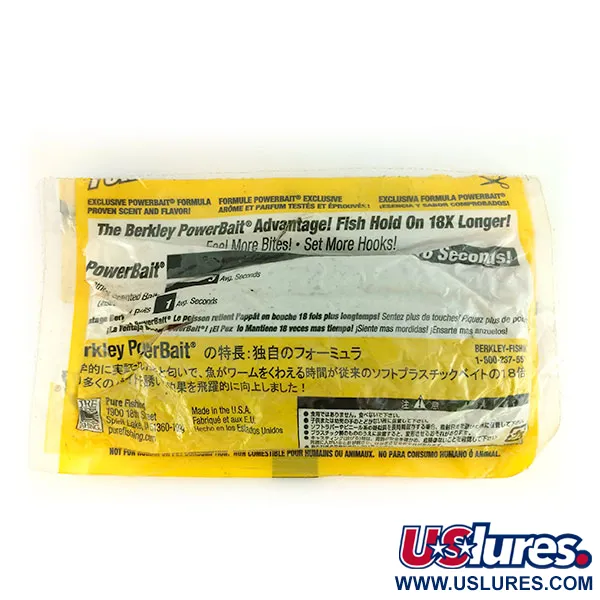 Berkley Powerbait Power Worm Leurre Souple, Pumpkinseed, 17,5cm, #9661