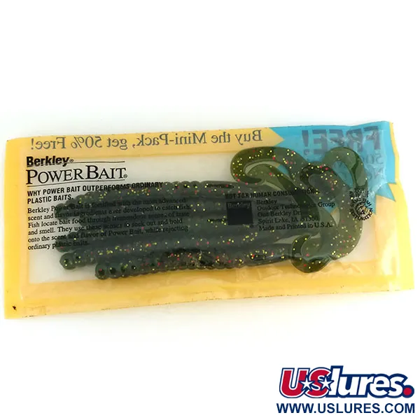 Berkley Powerbait Power Worm Leurre Souple, Pumpkinseed, 15cm, #9664