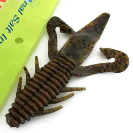 Gene Larew Biffle Bug Leurre Souple, Dark Watermelon, 10cm, Salt, #9666