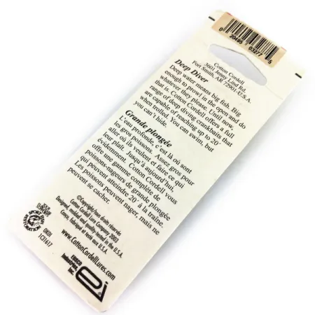 Cotton Cordell Grappler Shad JR Deep Diver, Perche, 7g, Plongeant #9671