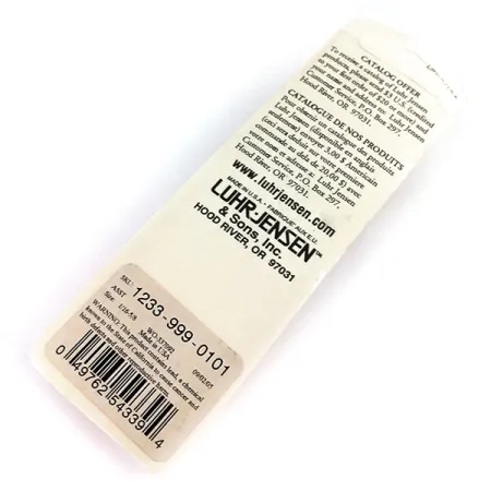 Luhr Jensen Little Jewel Cuillère, Nickel Martelé, 14g, #9673