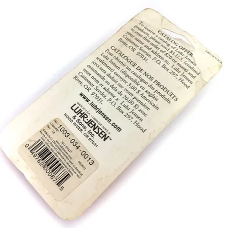 Luhr Jensen Krocodile Die #5 Cuillère, Nickel, 21g, Longue Distance, #9674