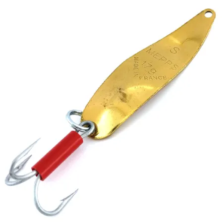 Mepps Syclops 2 Cuillère Ondulante, Or / Rouge, 17g, Profil S, #9678