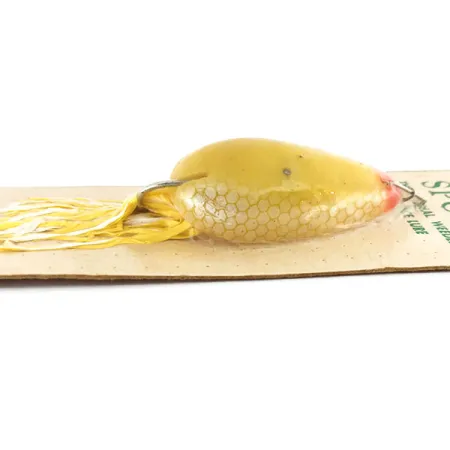 Hydro Lures Weedless Hydro Spoon Cuillère, Jaune, 14g, Skirt, #9682