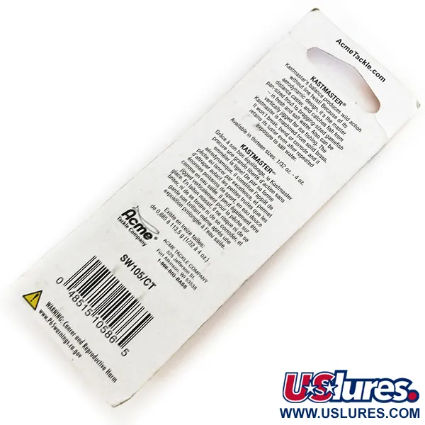 Acme Kastmaster Cuillère, Truite arc-en-ciel, 3.5g, Laiton, #9686