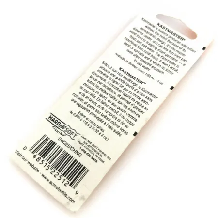 Acme Kastmaster Cuillère, Nickel / Vert, 2.5g, Laiton, #9691