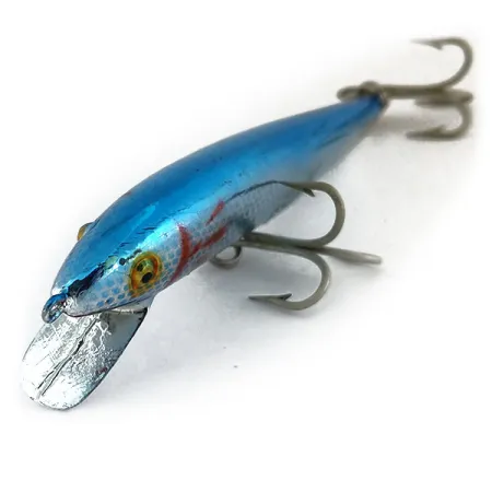 Cotton Cordell Cordell Red Fin Poisson Nageur, Argent/Bleu/Rouge, #9699