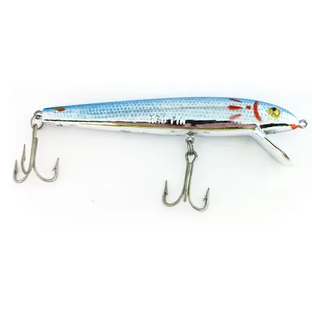Cotton Cordell Cordell Red Fin Poisson Nageur, Argent/Bleu/Rouge, #9699